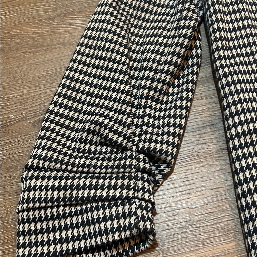Philosophy Houndstooth Women’s Blazer/Jacket w/Ruched Sleeve Detail - Picture 4 of 7